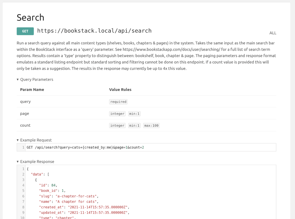 Search API Preview